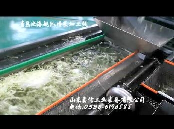 青島北海艦隊凈菜加工線